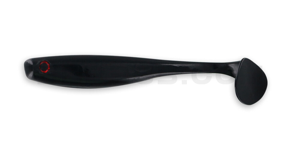Suicide Shad 3,5" (ca. 9 cm) im Hartschalenblister Black