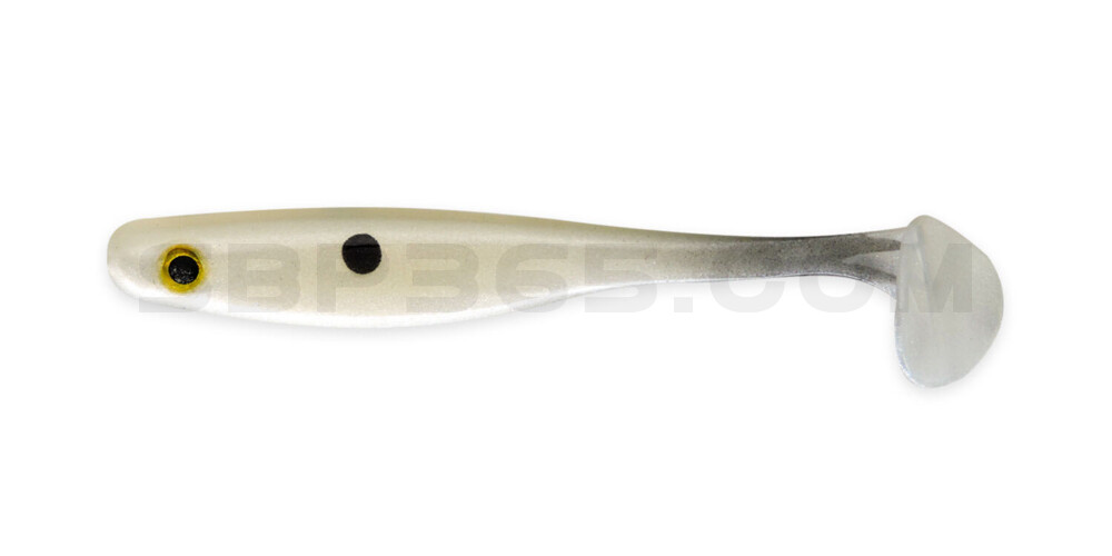 Suicide Shad 3,5" (ca. 9 cm) im Hartschalenblister Pearl