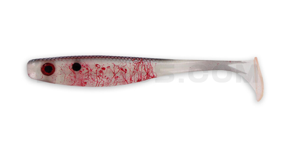 Suicide Shad 5" (ca. 13 cm) im Hartschalenblister Bleeding Shad