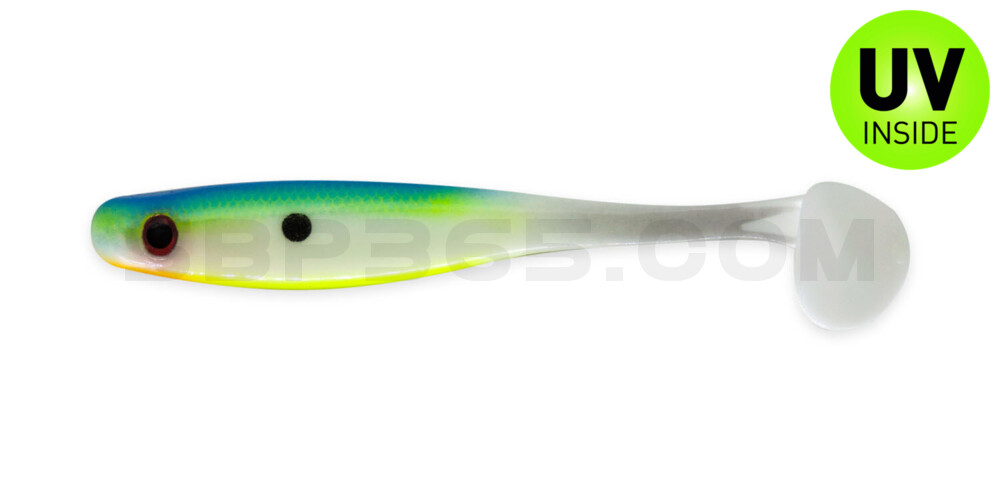 Suicide Shad 7" (ca. 17 cm) im Hartschalenblister Citrus Shad