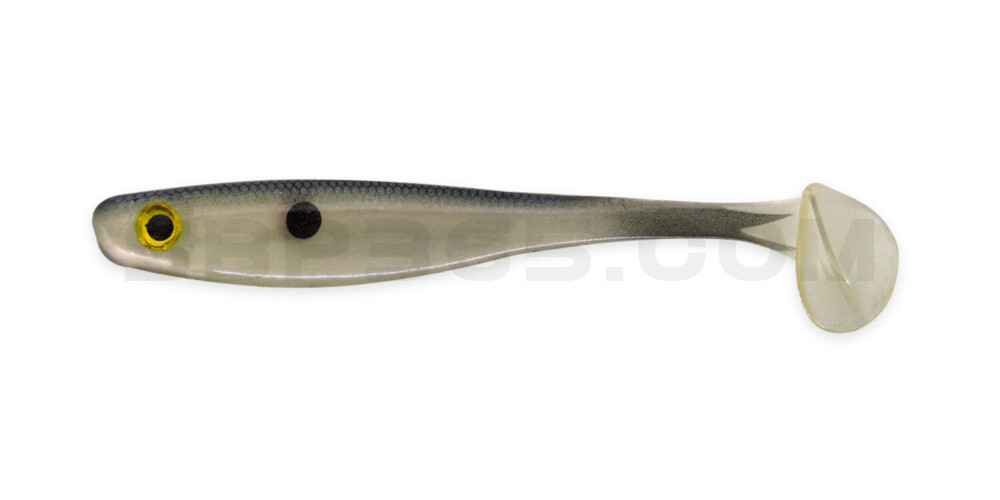Suicide Shad 7" (ca. 17 cm) im Hartschalenblister Pearly Shad