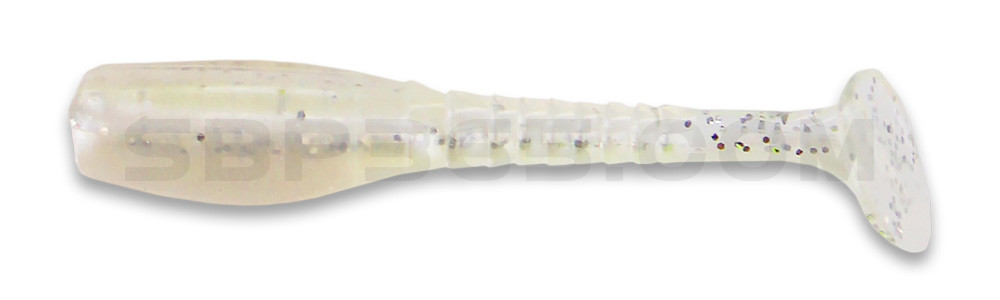 Swimming Crappie Minnow 2" (ca. 5 cm) im Zip Bag Silver Glitter/Pearl