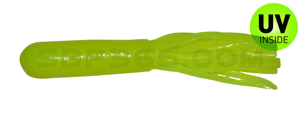 Tube (gesalzen) 3,5" (ca. 9 cm) Pearltreuse