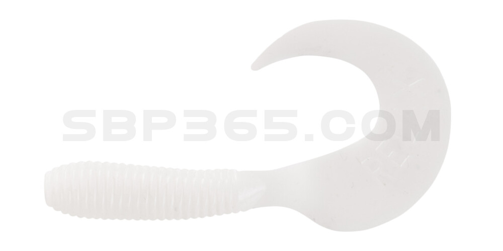 Twister 2,5" regulär (ca. 6,0 cm) reinweiß