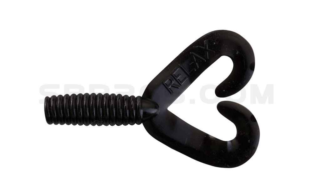 Twister 2" Doubletail regulär (ca. 4,5 cm) schwarz