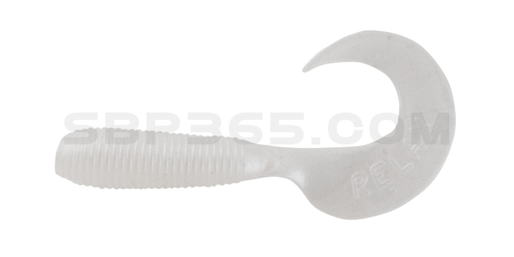 Twister 2" regulär (ca. 4,5 cm) perlweiss