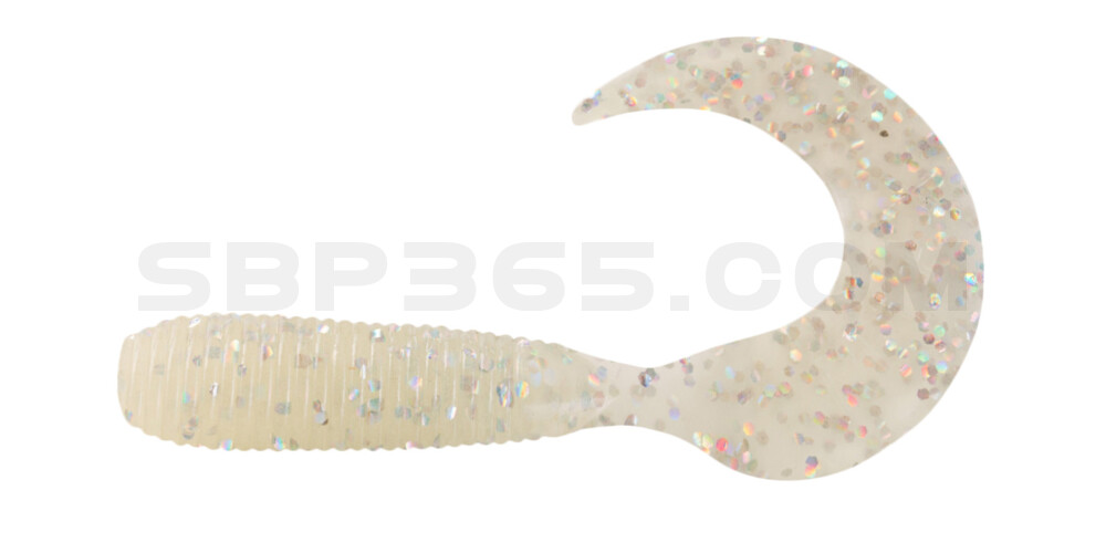 Twister 2" regulär (ca. 4,5 cm) selbstleuchtend glitter