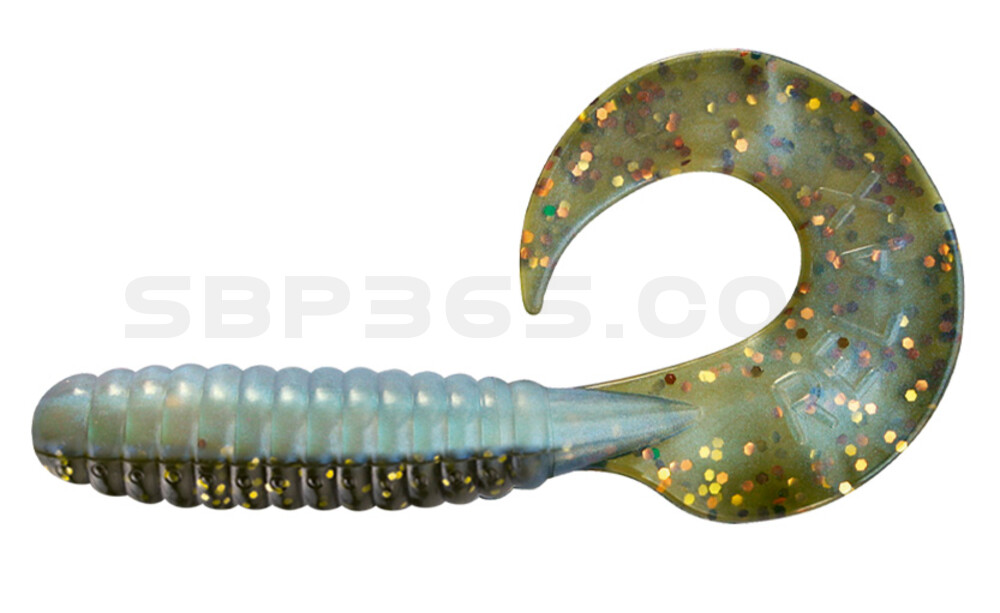 Twister 4" laminiert (ca. 8,0 cm) blauperl / kaulbarsch