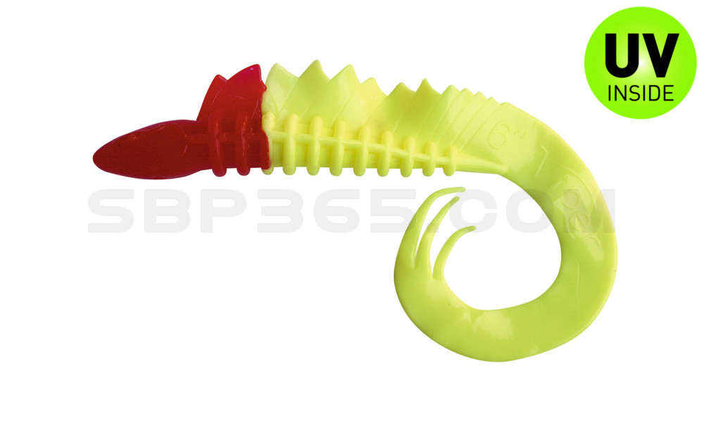 Viper 3" (ca. 8,0 cm) fluogelb / red head