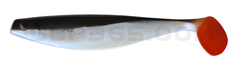 Xtra-Soft 7" (ca. 18,0 cm) blauperl-Glitter / schwarz