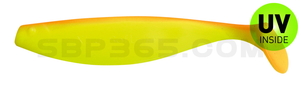 Xtra-Soft 7" (ca. 18,0 cm) fluogelb / orange