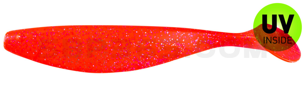 Xtra-Soft 9" (ca. 23,0 cm) hot pink-Glitter