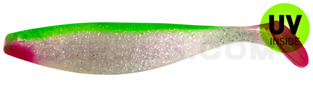 Xtra-Soft 9" (ca. 23,0 cm) perl-Glitter / grün