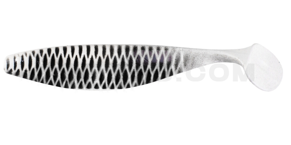 Xtra-Soft 9" (ca. 23,0 cm) reinweiss / schwarz gestreift