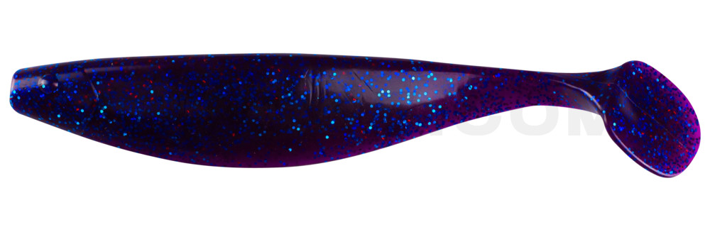 Xtra-Soft 9" (ca. 23,0 cm) violett-transparent-Glitter